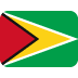 🇬🇾 flag: Guyana display on Twitter